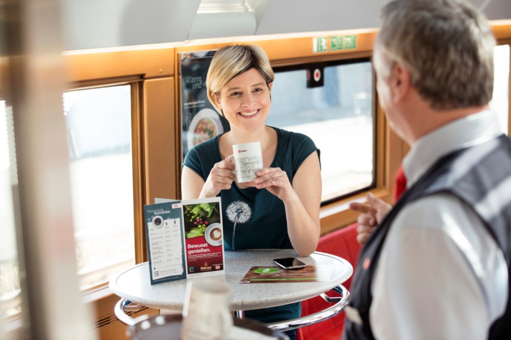 DB stellt im ICE und IC auf Fairtrade-zertifizierten Kaffee um